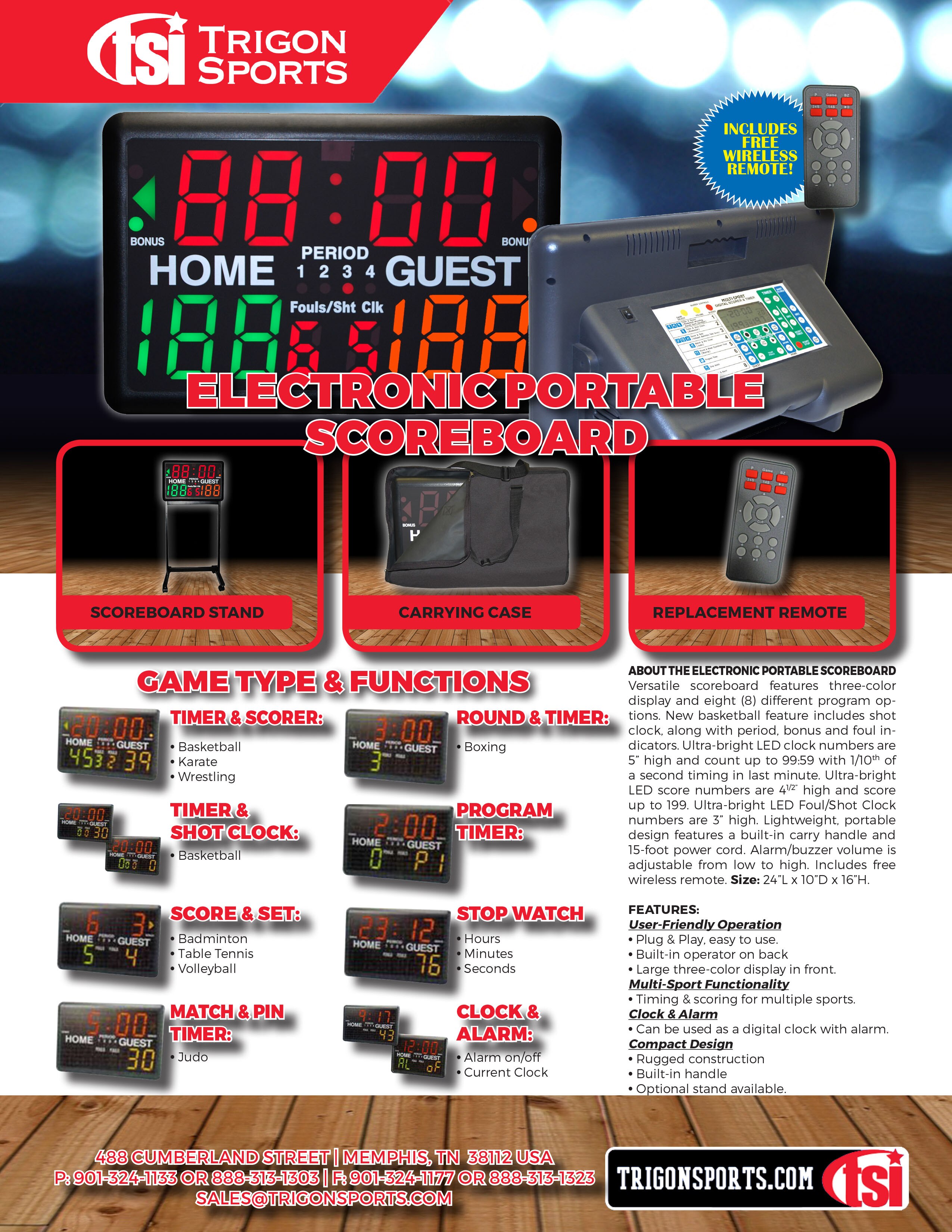 Multi-Sport scoreboard